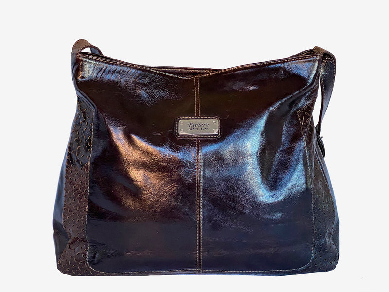 Bolso de piel aut ntica LORENZA FERN NDEZ